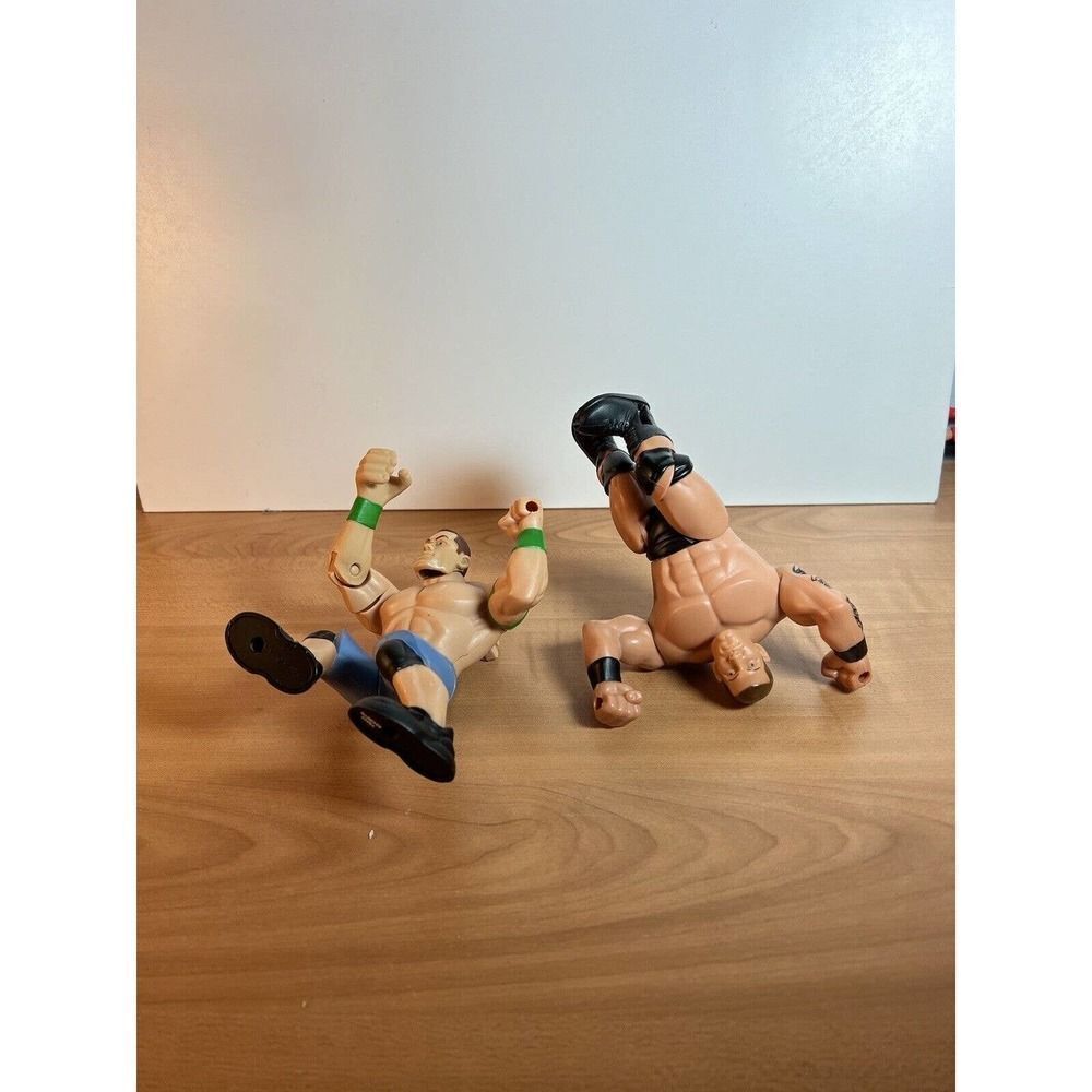2 WWE Power Slammers John Cena And Randy Ortin